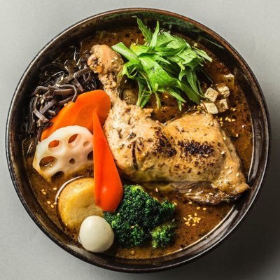 札幌　SOUP CURRY GARAKU　料理